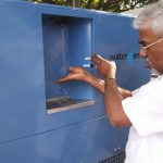 Watergen provides drinking water from air to residents in India