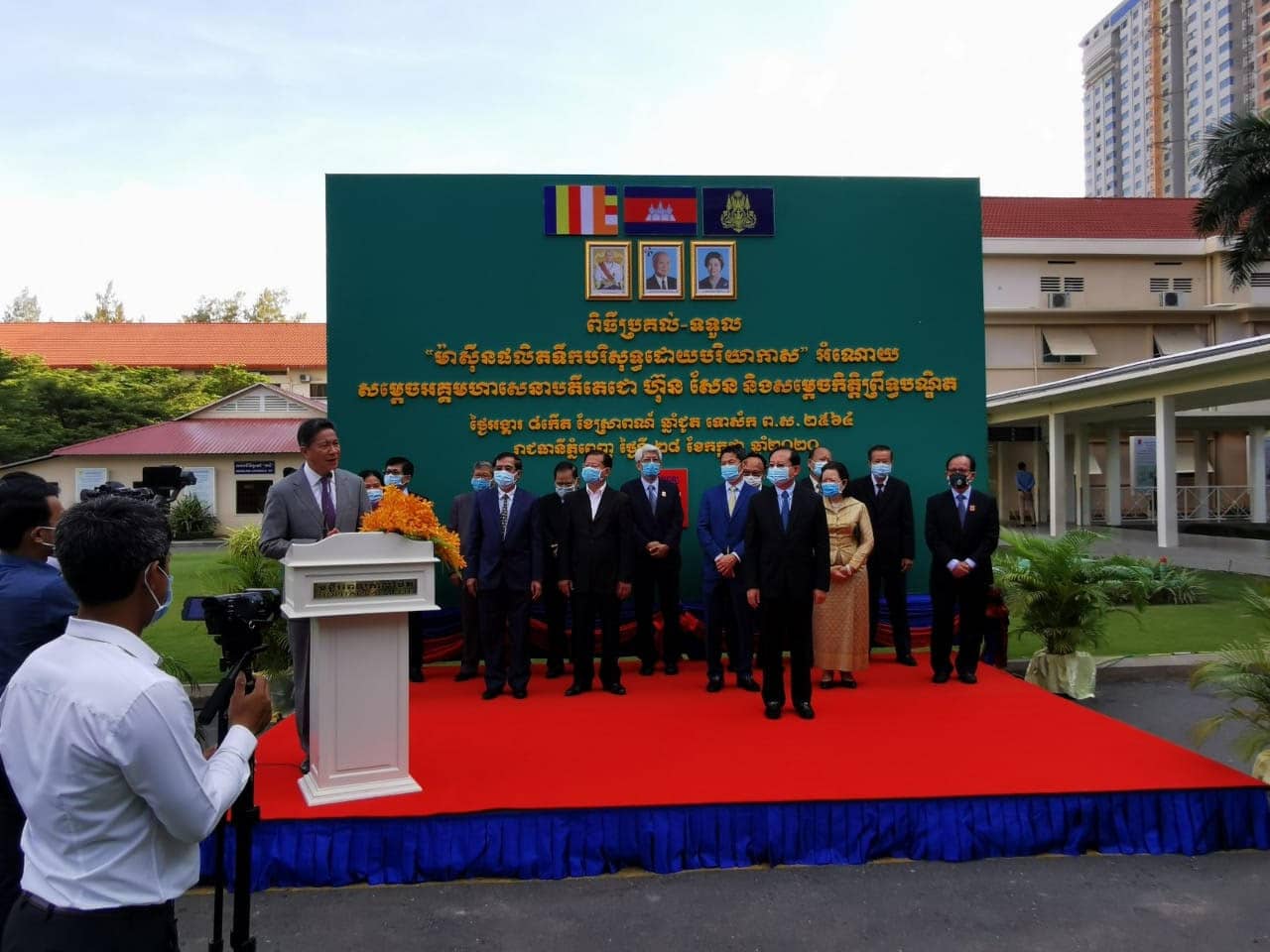 Cambodian government joins up with WaterGen and introduces our GEN-M into the national health structure