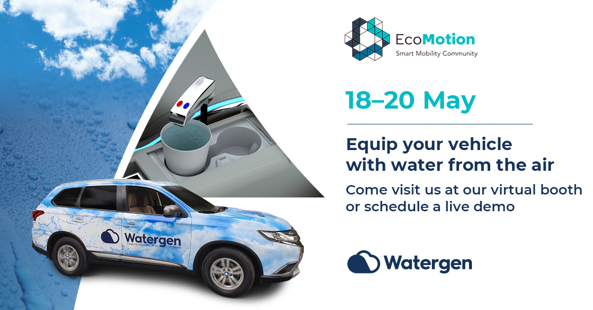 Watergen participating at EcoMotion2021